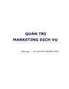 Quản trị Marketing Dịch Vụ