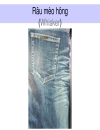 Dry process for denim