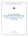 Tài liệu tham khảo hệ cơ sở dữ liệu hướng dẫn và cài đặt ORACLE