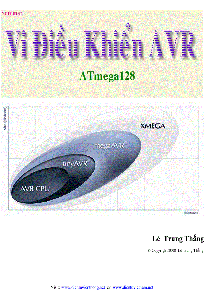 VI ĐIỀU KHIỂN AVR ATmega 128 Lê Trung Thắng