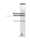 Mastering UNIX Shell Scripting