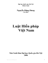 Luật Hiến pháp Việt Nam