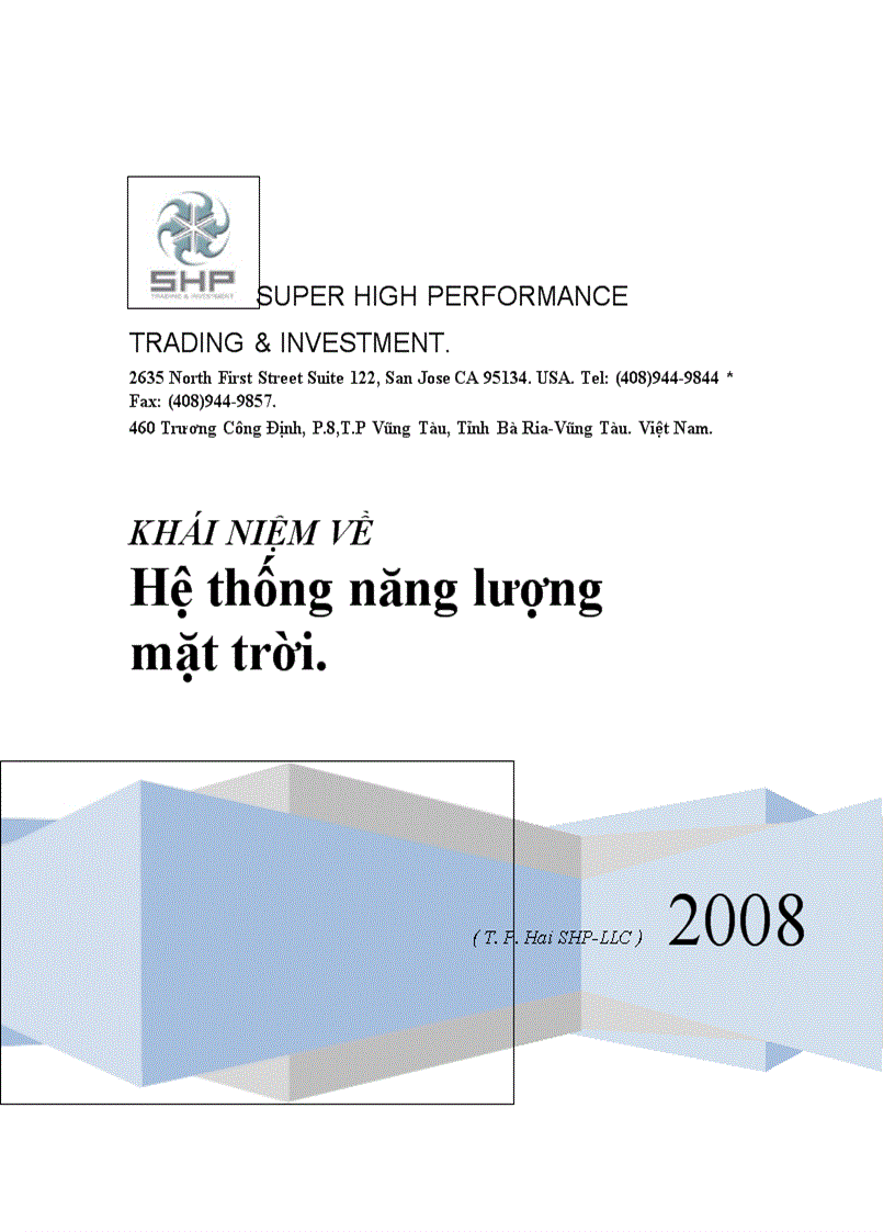 Hệ thống năng lượng mặt trời