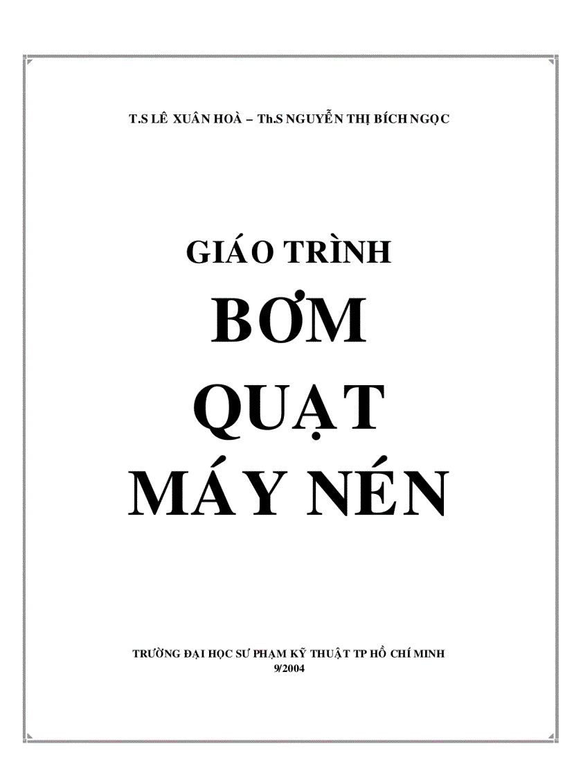 Bơm quạt máy nén Tổng hợp 2