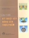 Kỹ thuật sấy nông sản thực phẩm NXBKHKT toán Sách scan