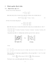 Tài liệu ôn thi cao học đại số tuyến tính