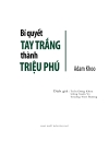 Bí quyết tay trắng thành tỷ phú