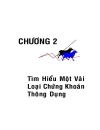 Chứng khoán Cổ Phiếu Thị Trường Tập 1