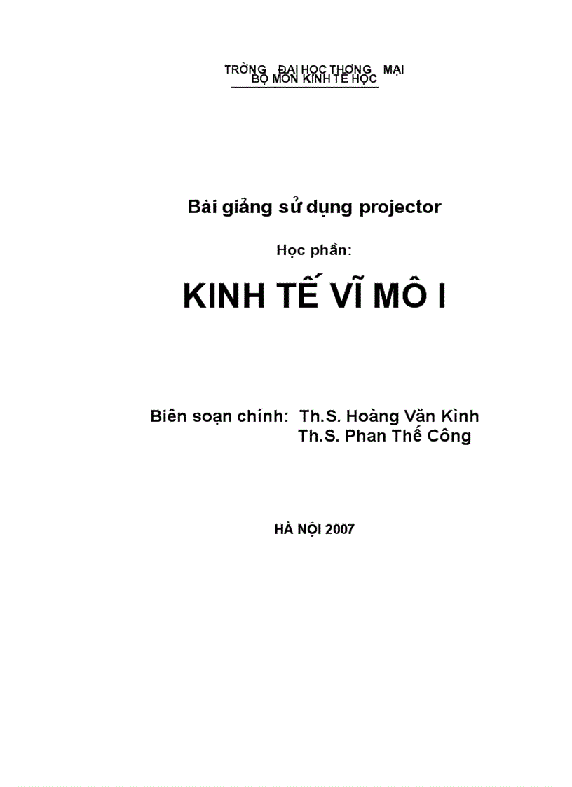 Bài giảng kinh tế vĩ mô 5