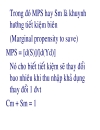 Cân bằng nền kinh tế theo mô hình số nhân