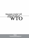 Tranh chấp về chống bán phá giá trong wto