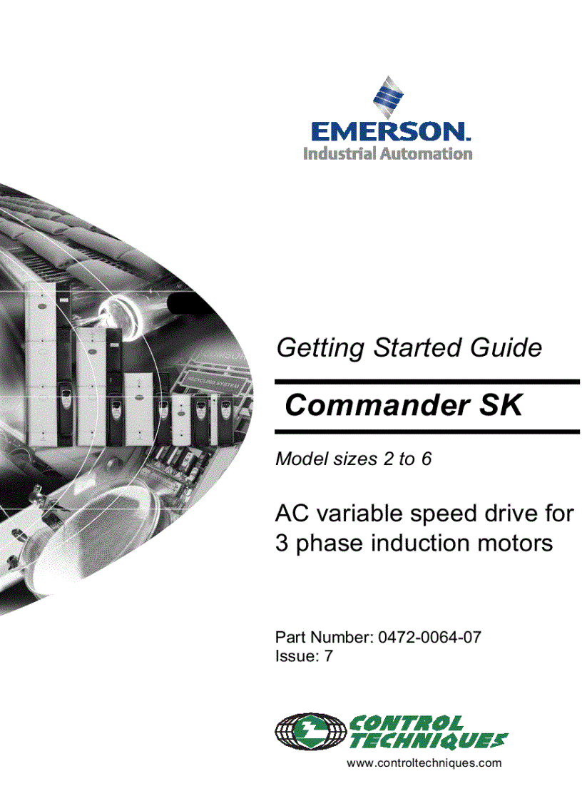 Tài liệu biến tần SK Commander