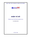 Giáo trình Điện tử số Học viên bưu chính viễn thông