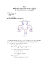 Các loại mạch khuếch đại va Mô phỏng