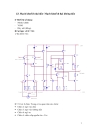Các loại mạch khuếch đại va Mô phỏng
