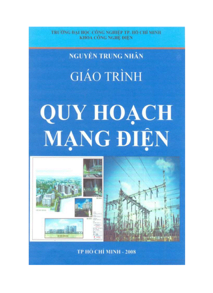 Giáo trình quy hoạch mạng điện