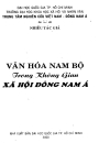 Văn hóa Nam Bộ trong không gian xã hội Đông Nam Á