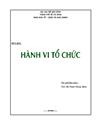 Giáo trình hành vi tổ chức rất hay để tham khảo 1