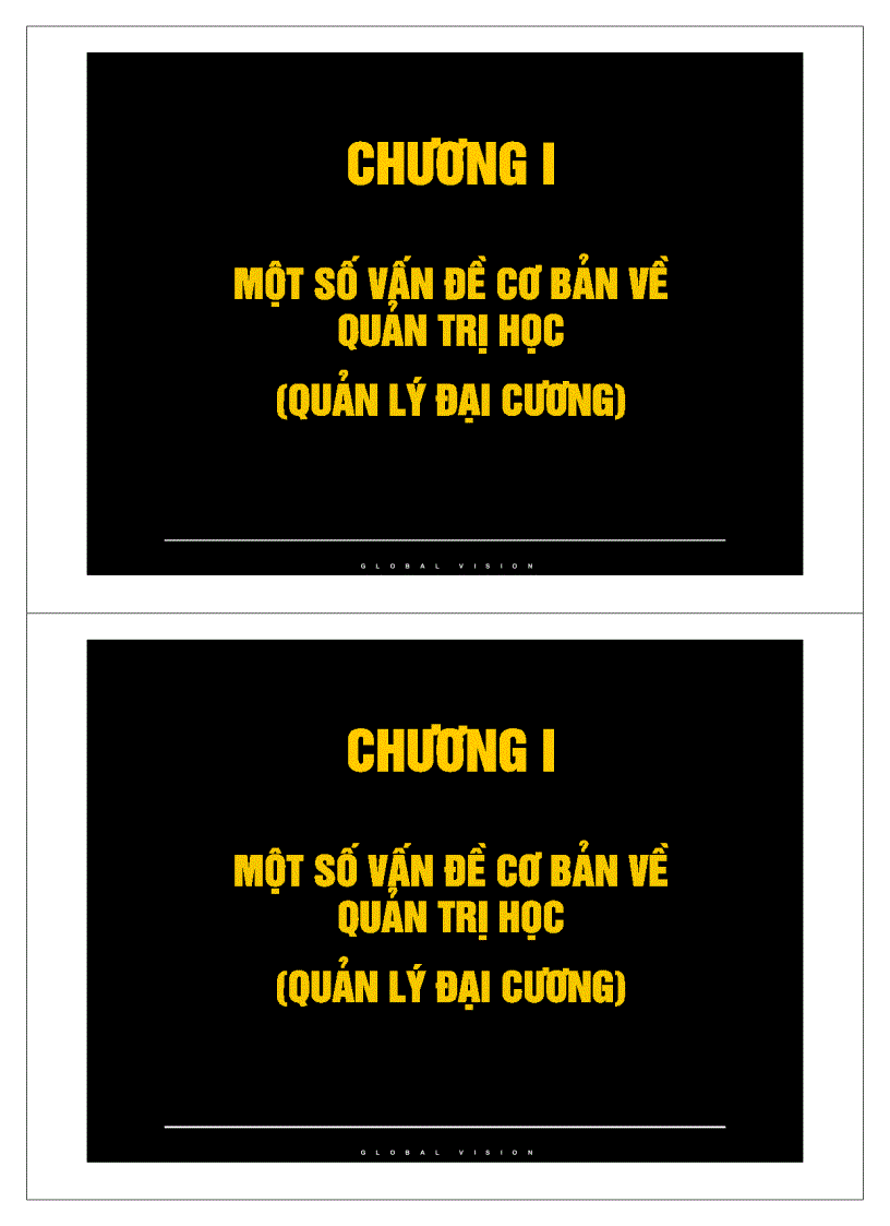 Tài liệu quản trị học quản lý đại cương