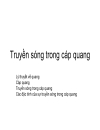 Truyền sóng trong cáp quang