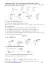 Bài tập Hóa Hữu Cơ 1
