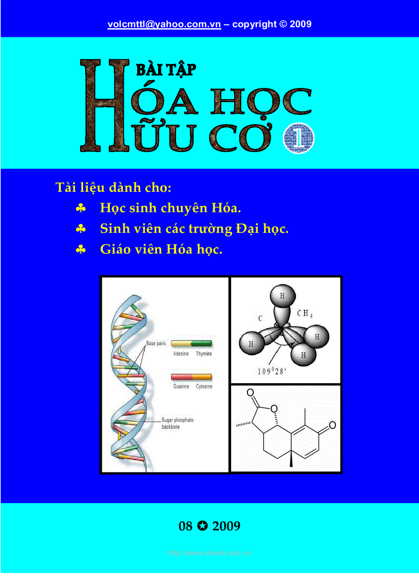 Bài tập Hóa Hữu Cơ 2