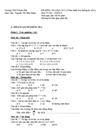 Đề kiểm tra hk i thực hành bồi dưỡng hè 2011