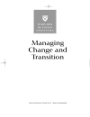 Managing Change and Transition Harvard Business Essentials