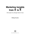 Marketing từ A Z của philip kotler Tiếng Anh