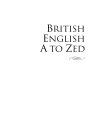 British English A to Z