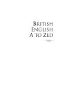 British English A to Z