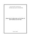 Đánh giá hệ thống pháp luật về bảo vệ môi trường của việt nam
