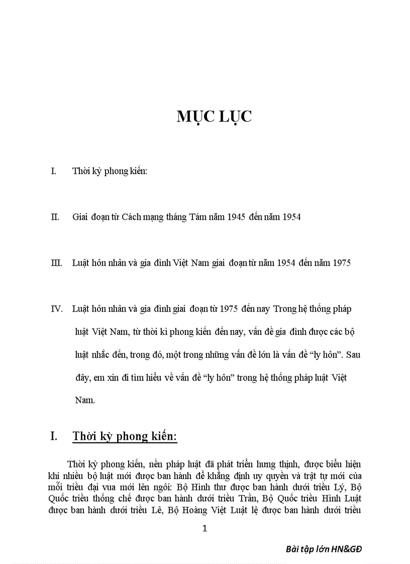 Tìm hiểu vấn đề ly hôn trong hệ thống pháp luật Việt Nam từ thời phong kiến đến nay