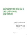Phân tích thiết kế hệ thống quản lí nhân sự tiền lương cho công ty sun rise