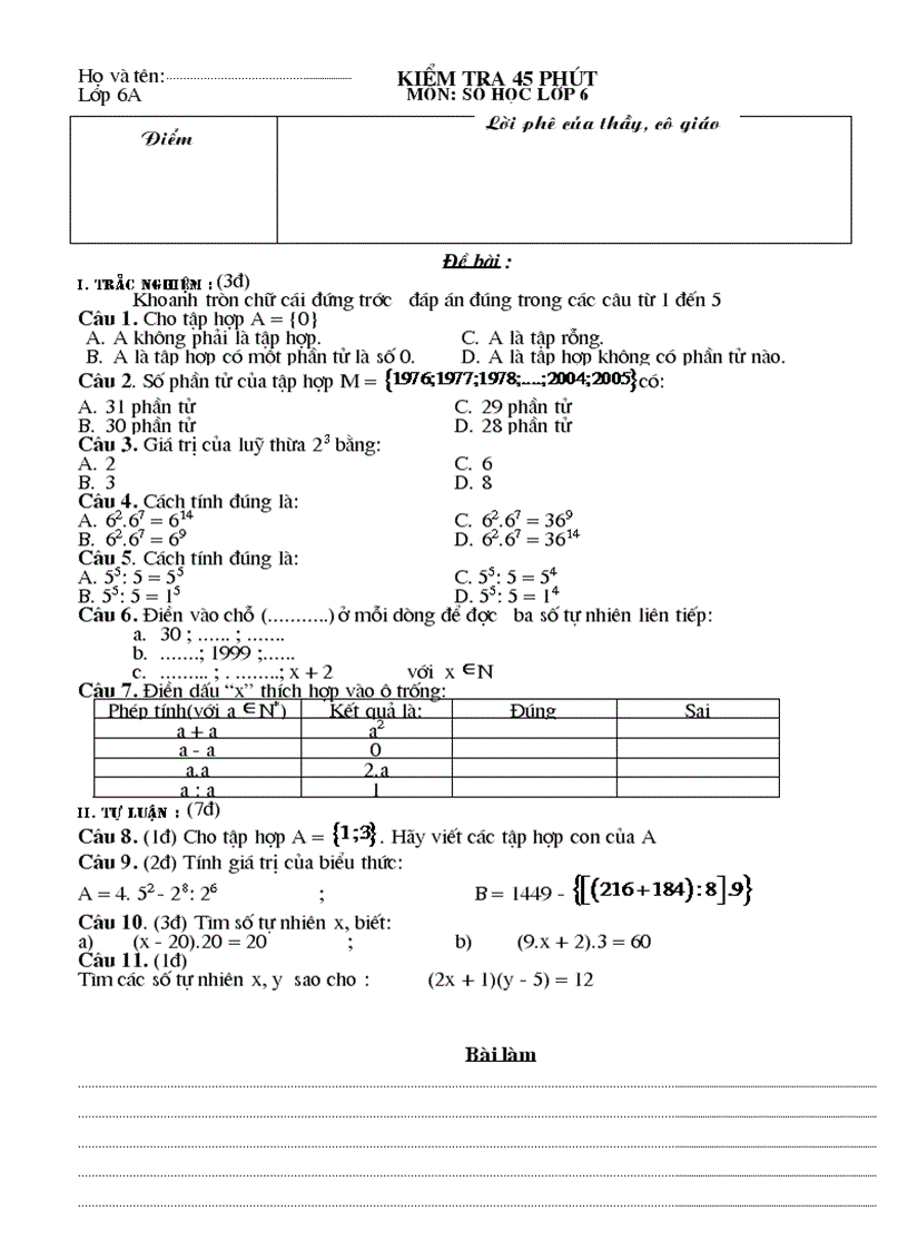 Kế toán 45 phut tiết 18