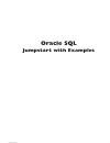 Oracle sql jumpstart with examples