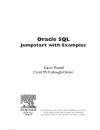 Oracle sql jumpstart with examples