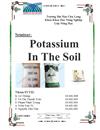 Potassium In The Soil