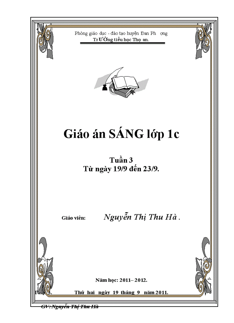 Học vần Bài l h