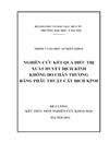 Nghiên cứu kết quả điều trị một số hình thái xuất huyết dịch kính không do chấn thương bằng phẫu thuật cắt dịch kính