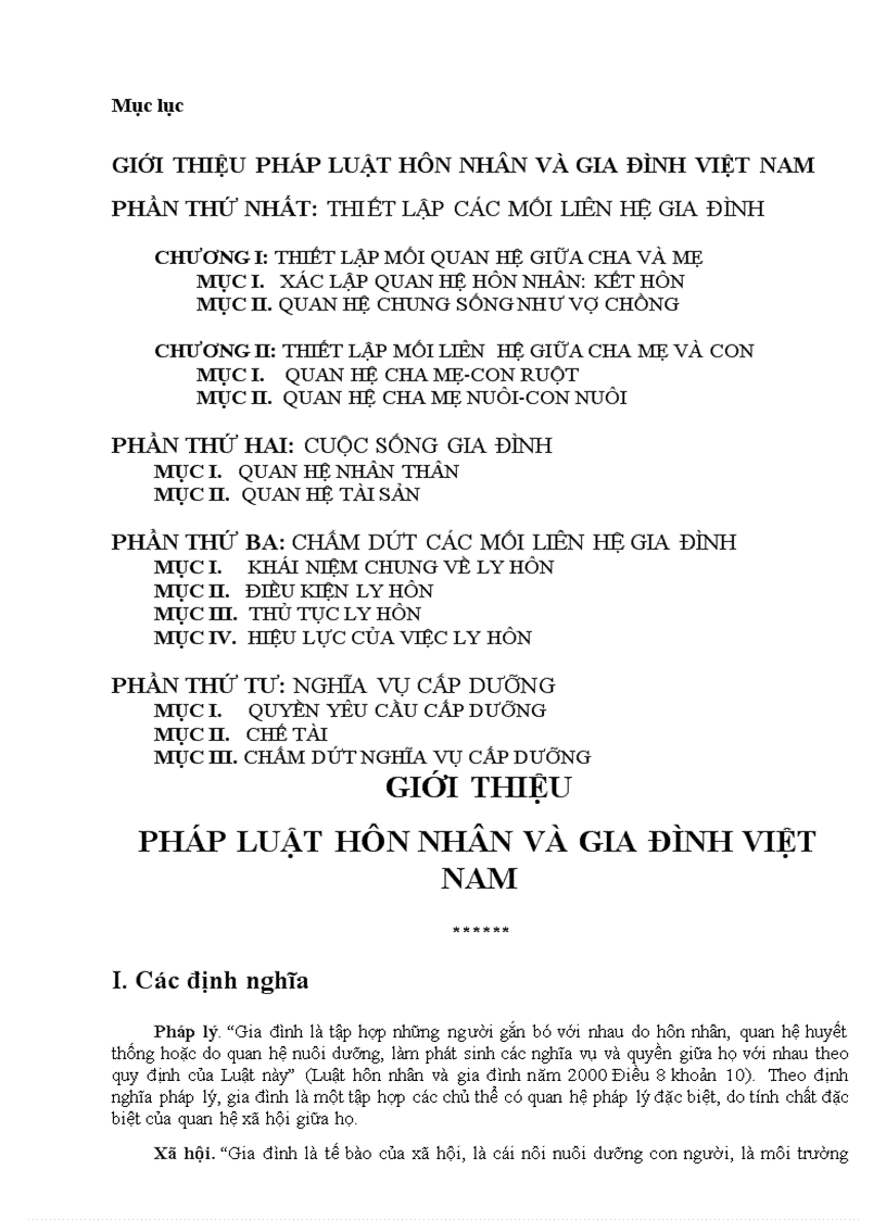 Pháp luật hôn nhân và gia đình việt nam