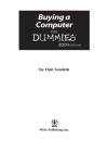 Buying a computer for dummies