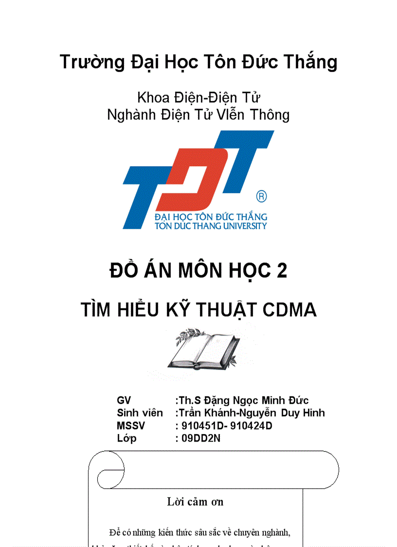 Tìm Hiểu Kỹ Thuật CDMA