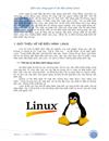 Tổng quát hệ điều hành Linux