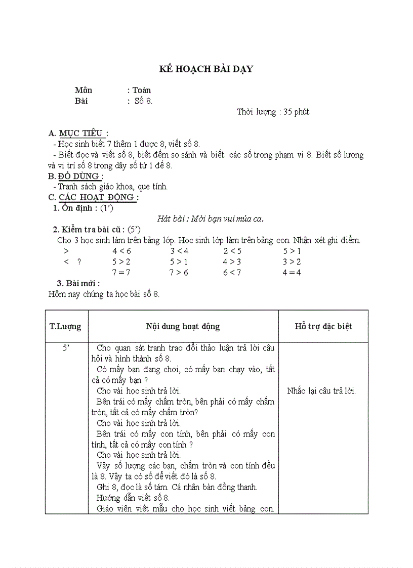 Toán Số 8