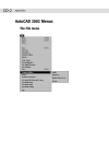 AutoCAD 2002 Menus and Toolbars