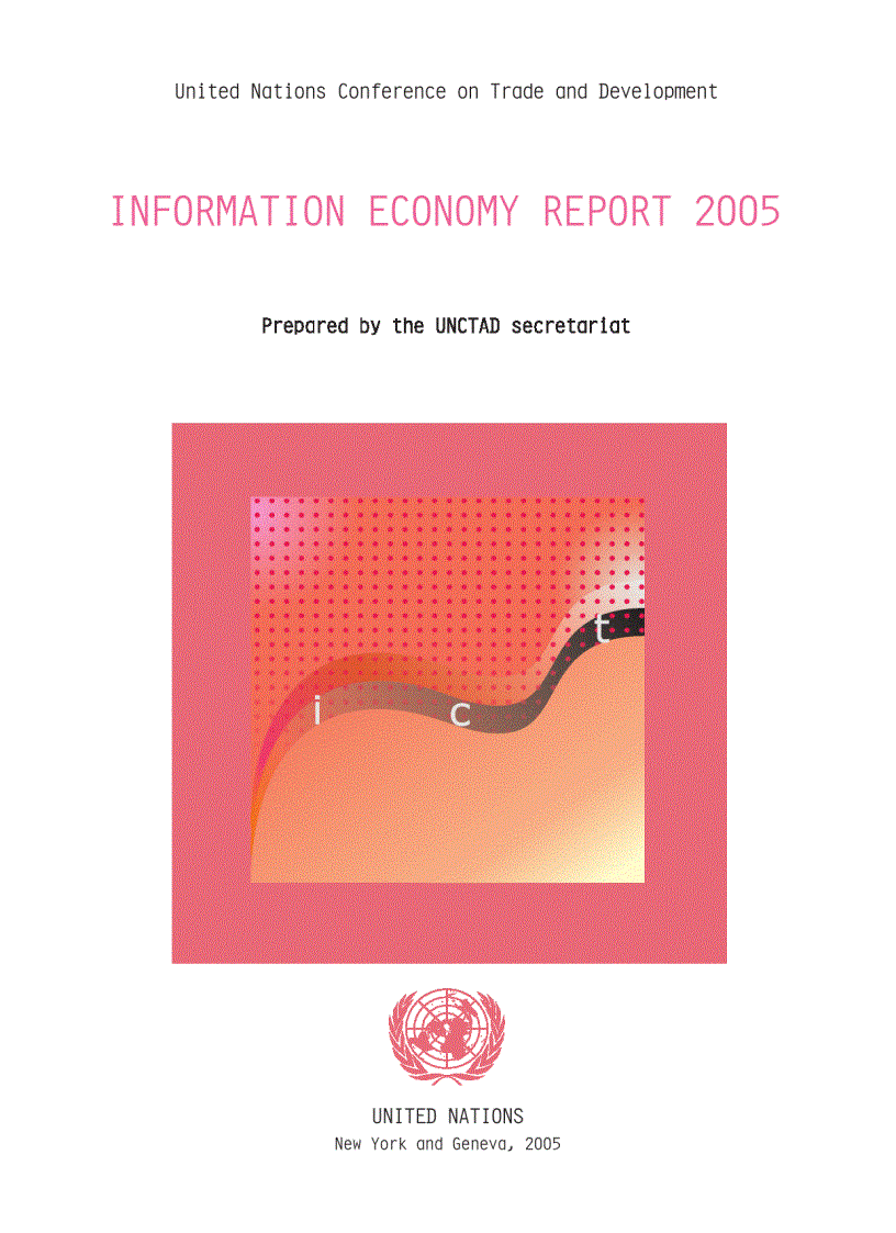 Information Economy Report