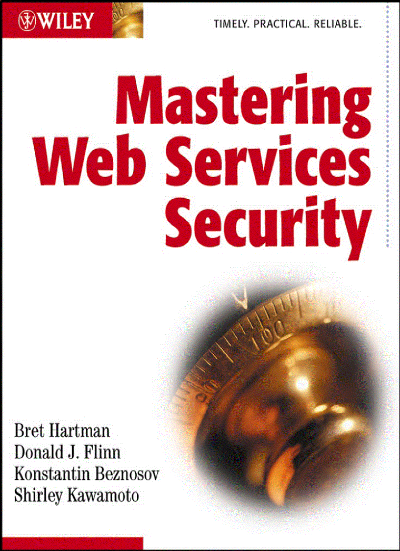 Mastering web services security