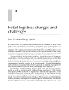 Logistics and Retail Management