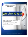 Quản lý rủi ro đồ án